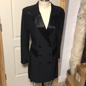 Black Tuxedo Style Dress